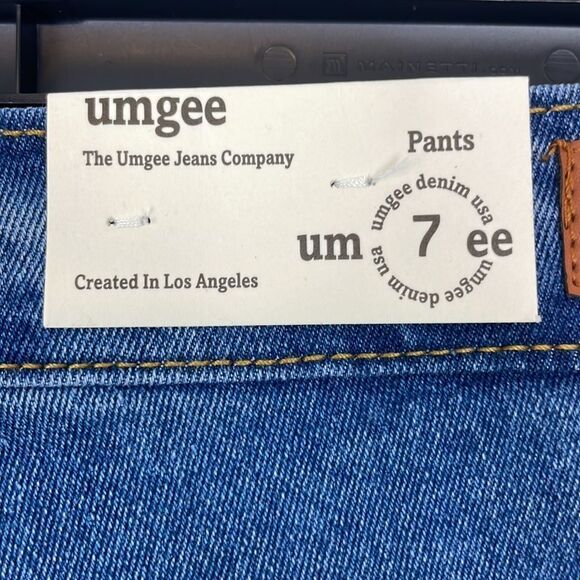 Umgee Blue Hi Rise No Pocket Jeans. Size 7. New with tags. - Picture 8 of 12